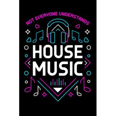 Imagem de House Musik: Notizbuch (120 Seiten, 15x23cm, gepunktet) Dotted Bullet Grid Tagebuch Journal