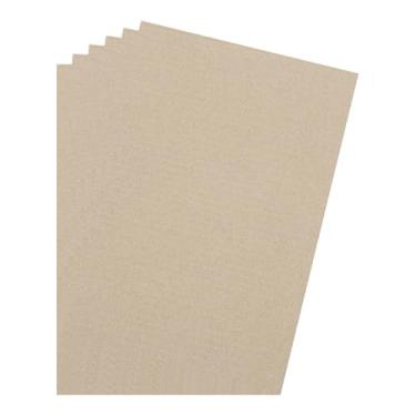 Imagem de Rebower Folhas de papelão ondulado, inserções de papelão ondulado [para projetos de artesanato e bricolage] - 19 x 8 cm/marrom/24 peças