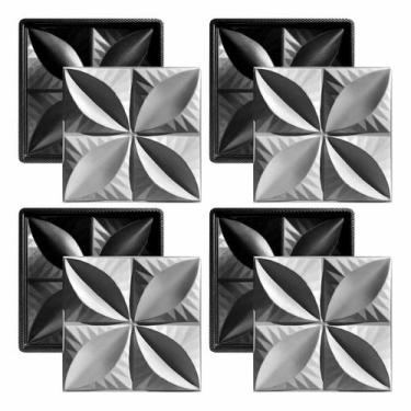 Imagem de Kit 4 Formas 3d Abs - Campestre 29x29 Placa Gesso Cimento - Xmoldes Fo