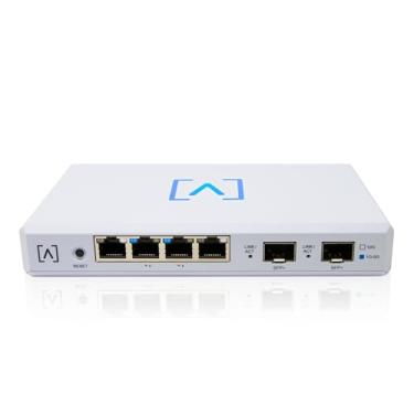 Imagem de Alta Labs Route10, Roteador Multi-Wan De 10 Gig, Roteador Vpn Acelerado Por Hardware Qualcomm Quad-Core De Alto Desempenho, 2 Portas Sfp+ De 10 Gbps E 4 Portas De 2,5 Gbps, Estatísticas Em Tempo Rea