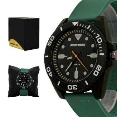 Imagem de Relogio Masculino Mormaii Analogico Resina Preto Pulseira Silicone Ori