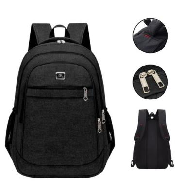 Imagem de Mochila Mala Reforçada Notebook Impermeável Escolar Trabalho Resistent