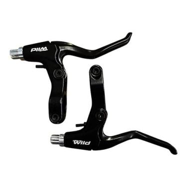 Imagem de Manetes de Freio 2 Dedos V-Brake Disco Wild Bike Mtb Absolute