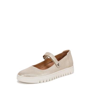 Imagem de Vionic Sapatilha feminina Uptown Mary Jane, Camurça dourada, 9.5 Wide