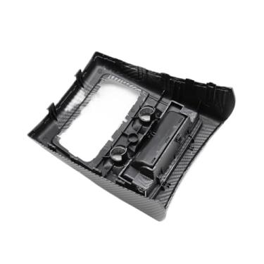 Imagem de Fibra de carbono carro traseiro ar condicionado AC ventilação exterior moldura cinzeiro guarnição substituição 3 série E90 E91(modelo C)
