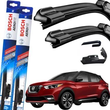 Imagem de Palheta Limpador Parabrisa Bosch Multiclip Par de Palheta Limpadora Dianteiro Original Kicks 2016 À 2025 Bosch