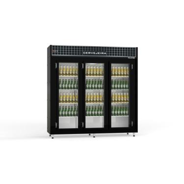 Imagem de  Cervejeira Comercial 03 Portas de Vidro 1473L Polofrio 2417- 220v
