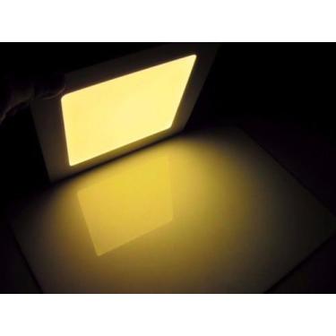 Imagem de Painel Led Embutir Quadrado 18w Branco quente 3500/Branco frio 6500 - 