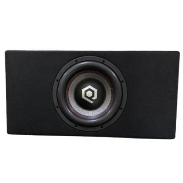 Imagem de SoundQubed HDB2 Series Gabinete de subwoofer com porta carregada de 10 polegadas – Bobina de voz dupla de 2 Ohm, 400W/800W