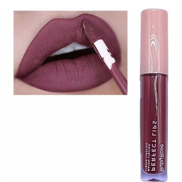 Imagem de Batom Líquido Ruby Rose Perfect Lips Alta Cobertura Efeito Matte Secagem Rápida Toque Suave