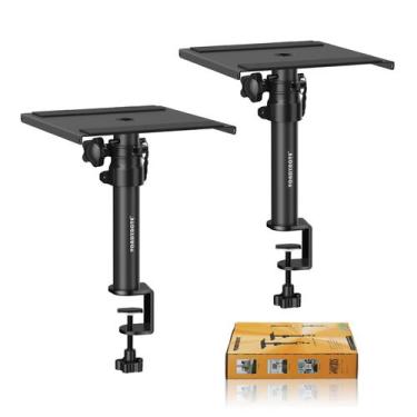 Imagem de Suporte de Alto-Falante para Mesa Vondynote - Conjunto com 2 Peças