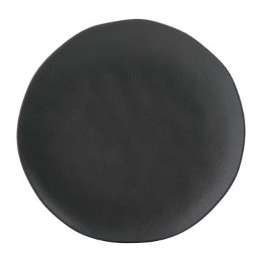 Imagem de Prato Raso Em Cerâmica Preto Matte 26cm Porto Brasil