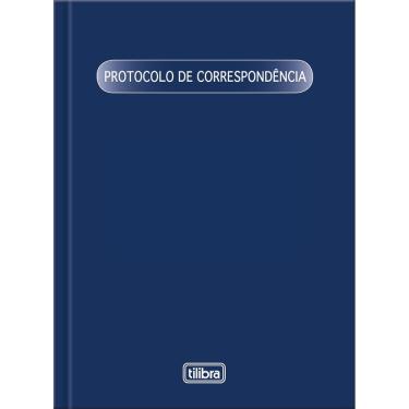 Imagem de Livro Protocolo De Correspondência Capa Dura Tilibra - 104 Folhas