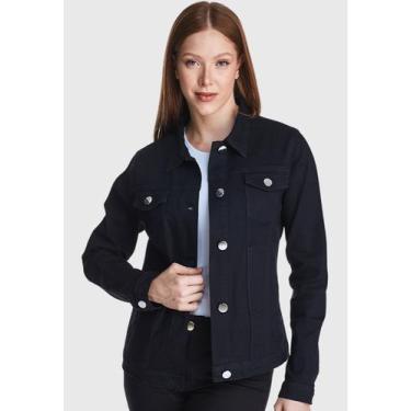 Imagem de Jaqueta Jeans HNO Jeans Black Premium Preto, M