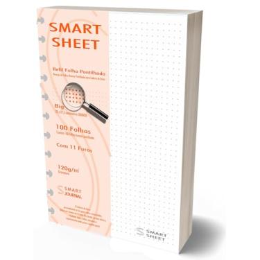 Imagem de Bestgraph Refil de Caderno de Discos 120g Pontilhado Cinza 100 Folhas 27,5x20cm