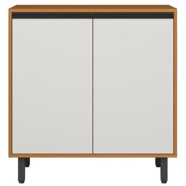 Imagem de Balcão de Cozinha Cooktop 80cm Nala Freijó UV/Off Acetinado Z44 - Mpoz