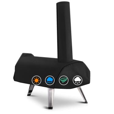 Imagem de ZBXFCSH Heavy Duty 600D Polyester Cover compatible with Ooni Karu 12 Pizza Oven Aidpiza 12" Wood Pellet Pizza ovens and BIG HORN Stainless Steel 12'' Pizza Grill Oven Accessories