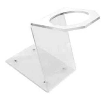 Imagem de 6 Suporte Para Secador Profissional Acrílico Bancada - TODAS AS MARCAS