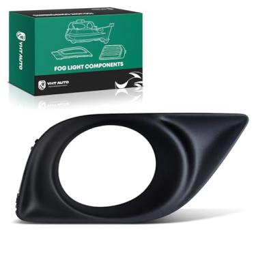 Imagem de YHTAUTO Moldura de farol de neblina serve para Nissan Versa 2012-2014 Sedan para-choque dianteiro capa de farol de neblina guarnição lado direito do passageiro