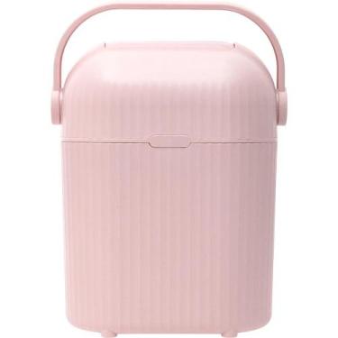 Imagem de Lixeira Para Fraldas Antiodor Rosa - Buba