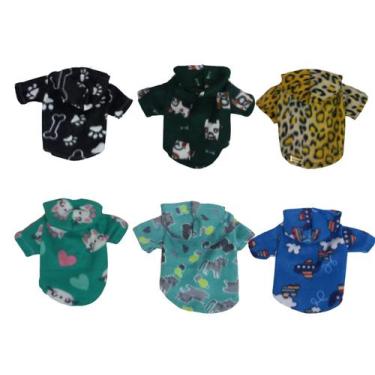 Imagem de 2 Roupa Roupinha Filhote Cão Gato Pet Cachorro Confortável - 4 Patas, 