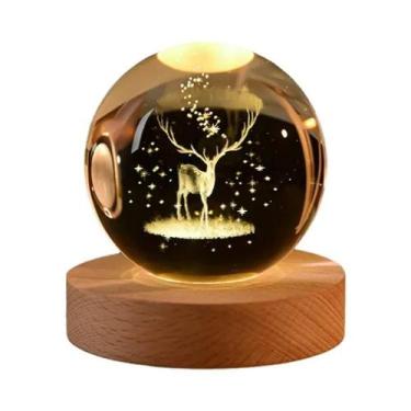 Imagem de Luz Noturna Led Infantil, Galáxia Da via Láctea, Bola De Cristal, Lâmp