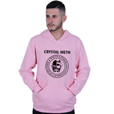 Imagem de Moletom Canguru Unissex Série Breaking Bad Cristal Heisenberg Say My N