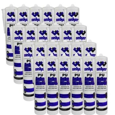 Imagem de 24 Adesivo Silicone Selante Cola Pu40 Multiuso - Anker do Brasil, Pret