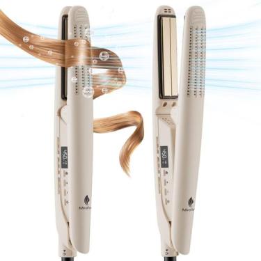 Imagem de Alisador de cabelo liso MiroPure 2 em 1 Titanium Ceramic