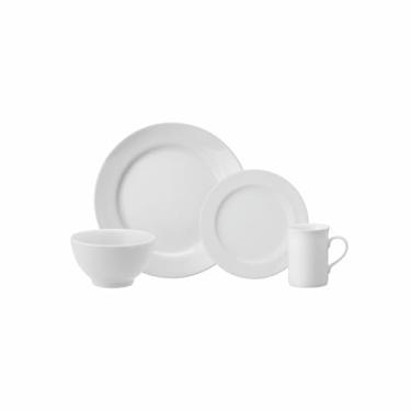 Imagem de Serviço de 16 peças com Bowl e Caneca em Porcelana, Modelo Brasília, Redondo, Porcelana Schmidt