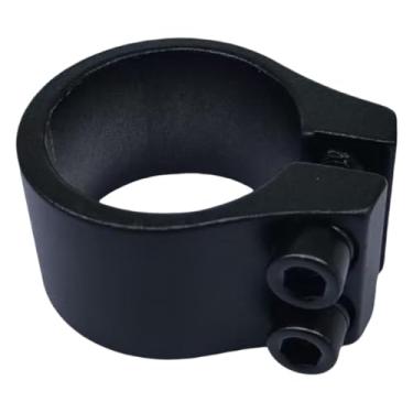 Imagem de Pegciuho Grampo de Selim de Bicicleta Grampo de Alumínio Antiderrapante Confiável Substituição Rápida Adequado para Ciclistas Reparo Pesado, Diâmetro 34,9 mm