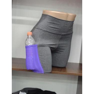 Imagem de Shorts de malhar - Proença moda fitness , GG, Cinza