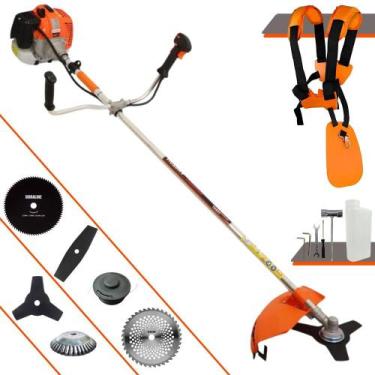 Imagem de Roçadeira Cortador de Grama 6 Em 1 Vulcan VR620-H À Gasolina 62cc 3HP 