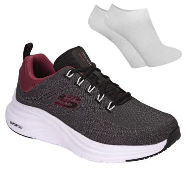 Imagem de Kit Tênis Skechers Vapor Foam Masculino + Par de Meia
