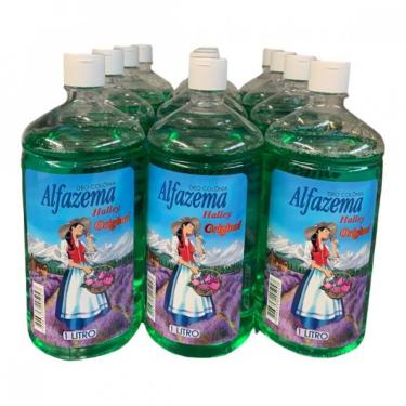 Imagem de Kit contendo 12 Deo-Colônia Alfazema Halley Original 1 litro
