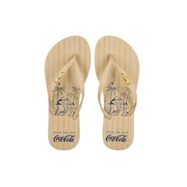 Imagem de Chinelo Feminino Coca-Cola Palm Haven Original CC4743-Feminino