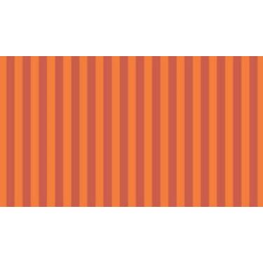 Imagem de Tecido Tricoline Listrado Colorê Laranja 50 x 150 cm - 100% Algodão - 