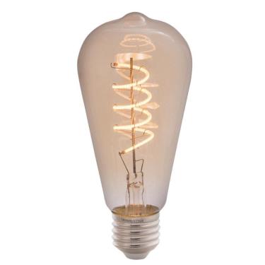 Imagem de Lâmpada Led De Filamento Espiral Tramontina St64 4 W 2200 K Luz Amarela âmbar