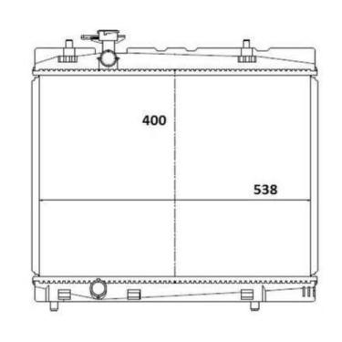 Imagem de Radiador Aquecimento - Etios 2012 A 2015 - Rmm1108To - MAGNETI MARELLI