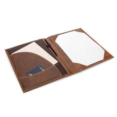 Imagem de Pasta Executiva Marrom Caramelo