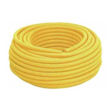 Imagem de Eletroduto Corrugado De 3-8 Amarelo 50 Metros