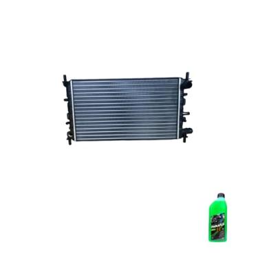 Imagem de Kit Radiador Ford Escort Logus 1.6 1.8 93 a 96 + Aditivo Radiador Paraflu Verde