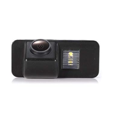 Imagem de HD IP68 1280Pixels Auto Carro 170° Grande Angular Placa de Licença Luz Retrovisora Câmera Backup Sistema de Auxiliares de Estacionamento Compatível com Ford Focus Mondeo MK4 CMax SMax Galaxy Fiesta