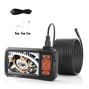 Imagem de Endoscópio Industrial com Tela IPS 4.3” 1080P e Cabo 15m