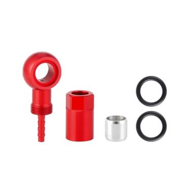 Imagem de Freio a disco hidráulico Olive Barb Insert Connector, kit de encaixe Banjo compatível com Shimano SLX XT XTR ZEE SAINT BH90 Mangueira M640 M7000 M8000 M8020 M820 M9000 M9100 M9120, liga de alumínio