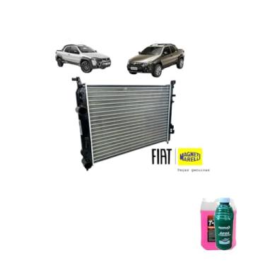 Imagem de Kit Radiador Palio 1.6/1.8 16V Fire Aditivo Rosa 5L Água Desmineralizada 1L