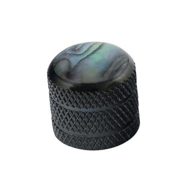 Imagem de Yunhgft Botão de Guitarra, Botão de Potenciômetro, Acessórios para Guitarra E Baixo: Controles de Volume E Tom, Preto