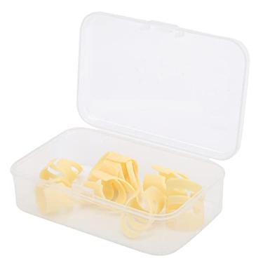 Imagem de LiebeWH Palheta de Dedo, Kit de Palheta de Dedo de Guitarra de Material ABS para Instrumentos de Cordas, 8 Peças, Ajuste Confortável para Jogadores (2L+6M)