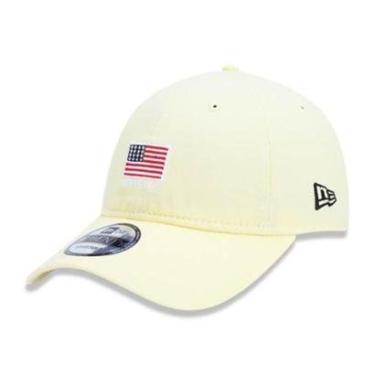Imagem de Boné New Era 920 Mini Flag Aba Curva Amarela-Masculino