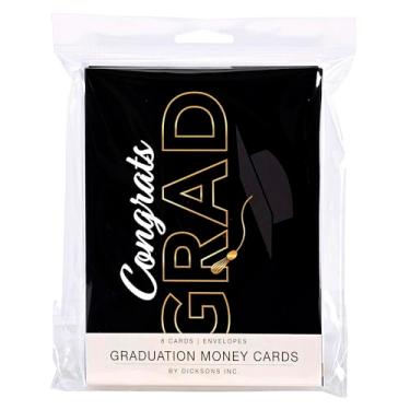 Imagem de Dicksons Conjunto de 8 cartões de presente com envelopes cristãos graduação papelaria 15 x 11 cm papel Parabéns Grad